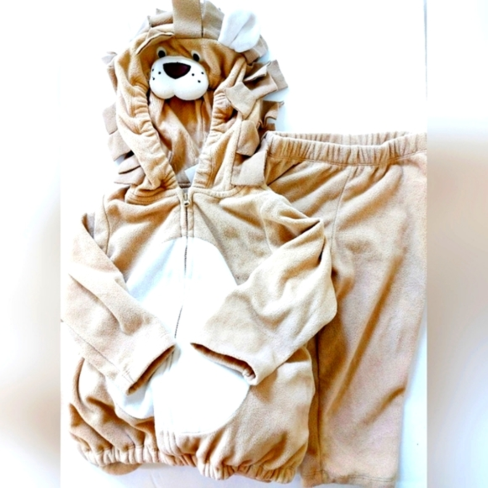2pc Lion Plush Fleece jacket & pants Size 24 Months Carter's Costume‎